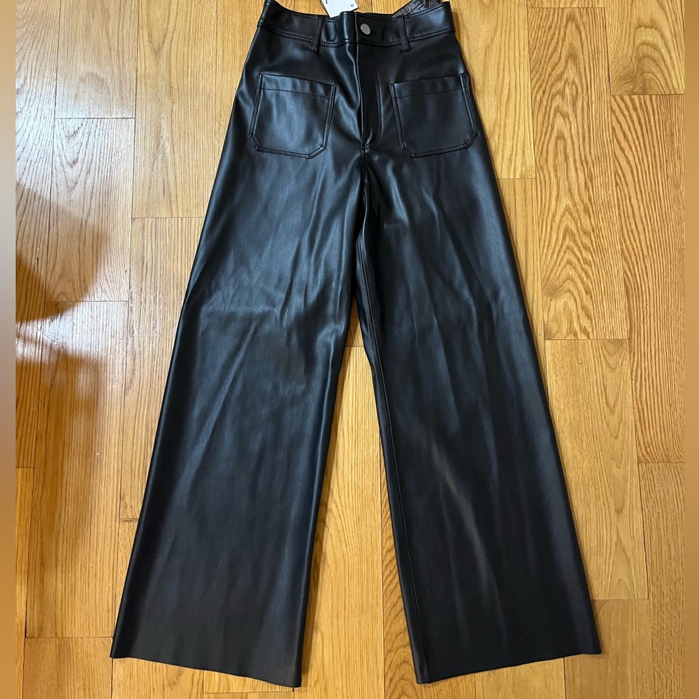 Zara Leather Pants